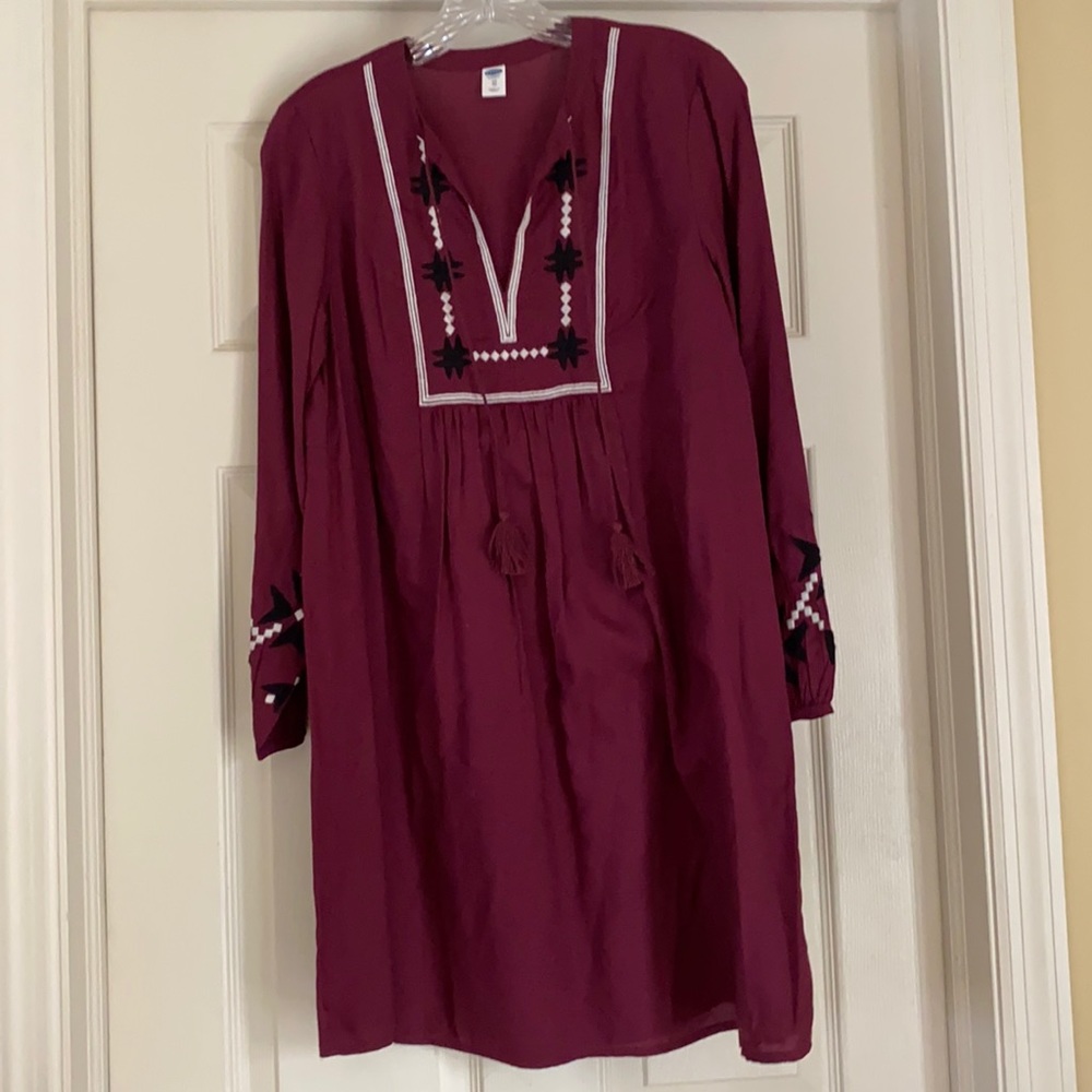 Old Navy Women’s Longsleeve Dress - XS - Maroon